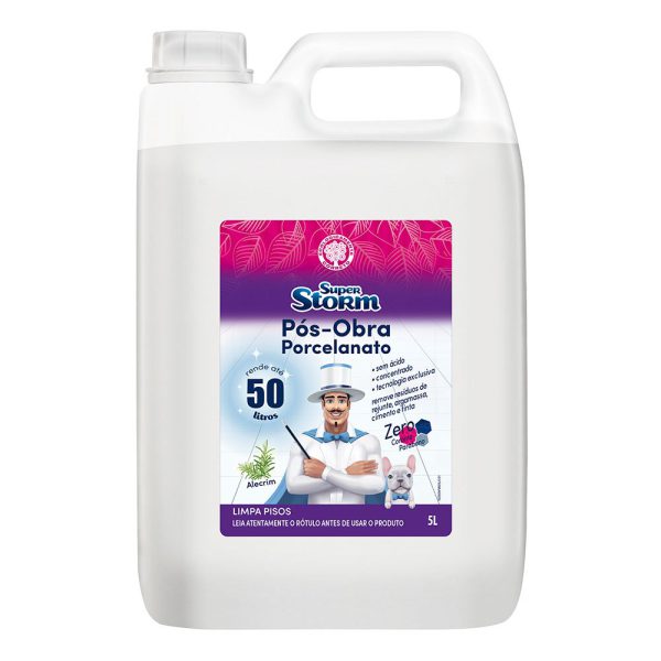 Pós Obras para Limpeza Porcelanato 5L Alecrim PULVITEC-FM038
