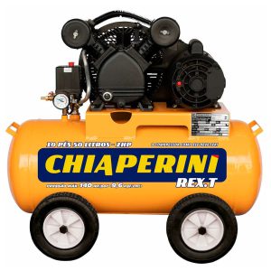 Compressor de Ar Média Pressão 50L 2HP 10 Pés 110/220V CHIAPERINI-26199