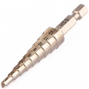 Broca Escalonada 4 a 12mm com Haste Hexagonal GROSS-7236055