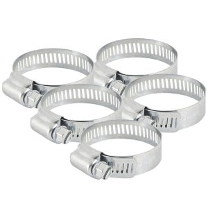 Abraçadeira de Aço Galvanizado Rosca Sem Fim de 13-23mm com 5 Unidades SPARTA-5401055