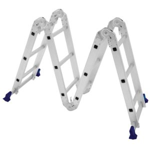 Escada Multifuncional de Alumínio até 150Kg com Plataforma MOR-5223
