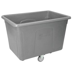 Carro Cuba Cinza 116 x 80 x 115cm 400L sem Tampa BRALIMPIA-C400CZ