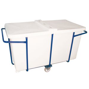 Tampa Branca Bipartida para Carro Cuba Metálico 180L/2,8kg BRALIMPIA-EM182