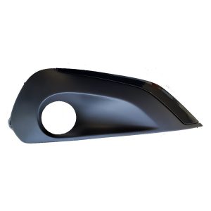 Grade Para-choque Preto Direito com Furo Friso para Peugeot 208 LOMA-LHT-04028082