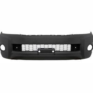 Para-choque Dianteiro Preto para Hilux com Grade Farol e Furo para Moldura DTS-7063