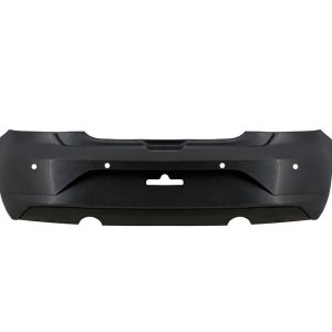 Para-Choque Traseiro Preto Liso para Gol G7 e G8 com Suporte e Furo DTS-6674