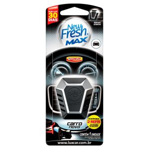 2 Refis Sólidos Odorizantes New Fresh Max Carro Novo LUXCAR-5043