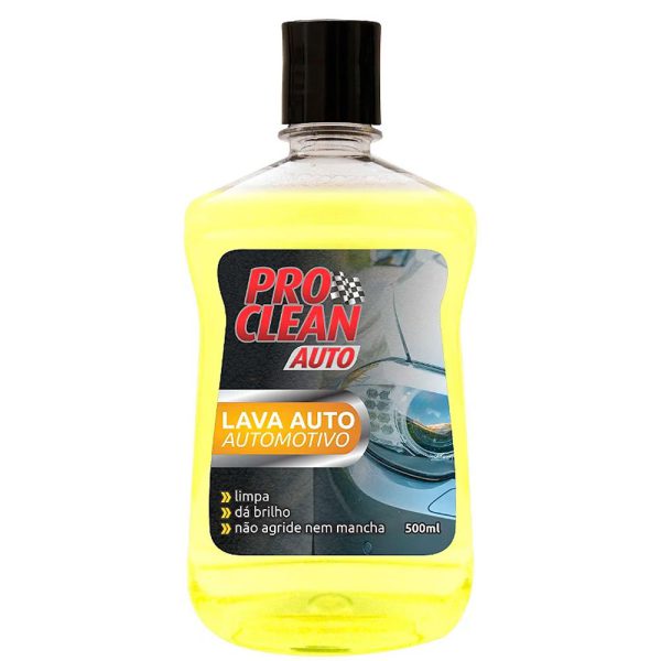 Shampoo Lava Auto Concentrado 500ml PROCLEAN-PALAC500