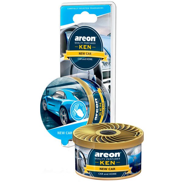 Aromatizante de Ambientes Ken Blister New Car 4ml AREON-964470