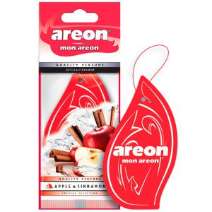Aromatizante para Carros Mon Apple And Cinnamon Maça e Canela AREON-955508