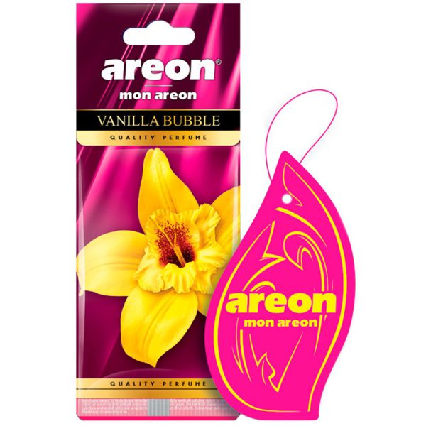 Aromatizante para Carros Bubble Vanilla Baunilha AREON-966153