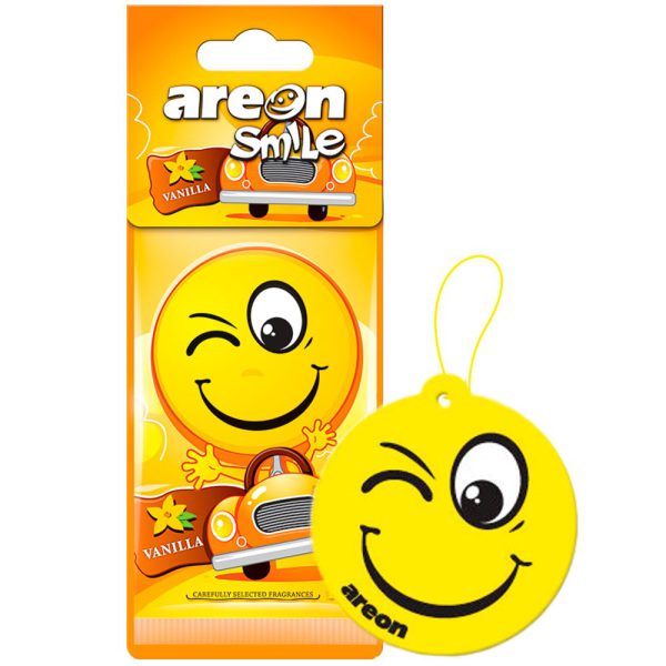 Aromatizante para Carros Smile Seco Vanilla AREON-3743051