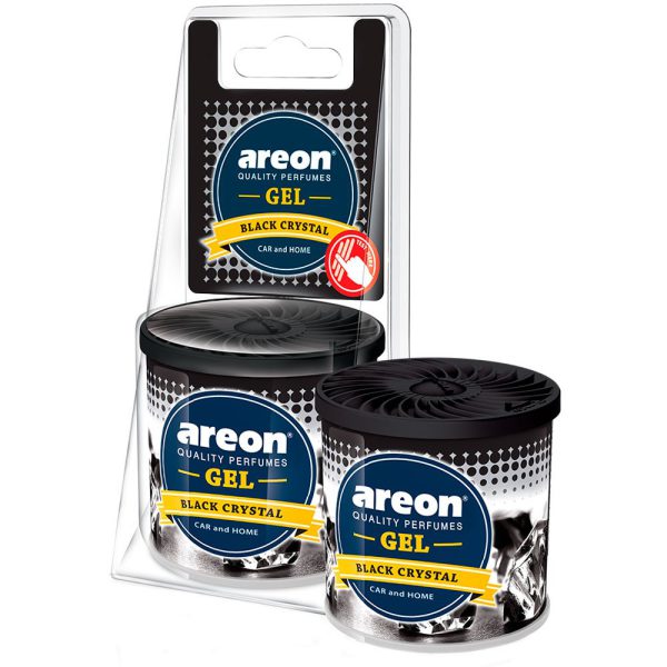 Aromatizante em Gel para Carros Black Crystal AREON-965842