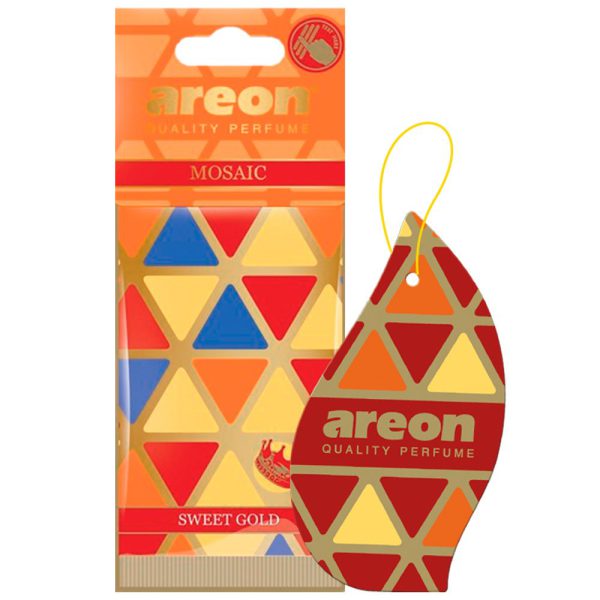 Aromatizante para Carros Mosaic Sweet Gold AREON-974912