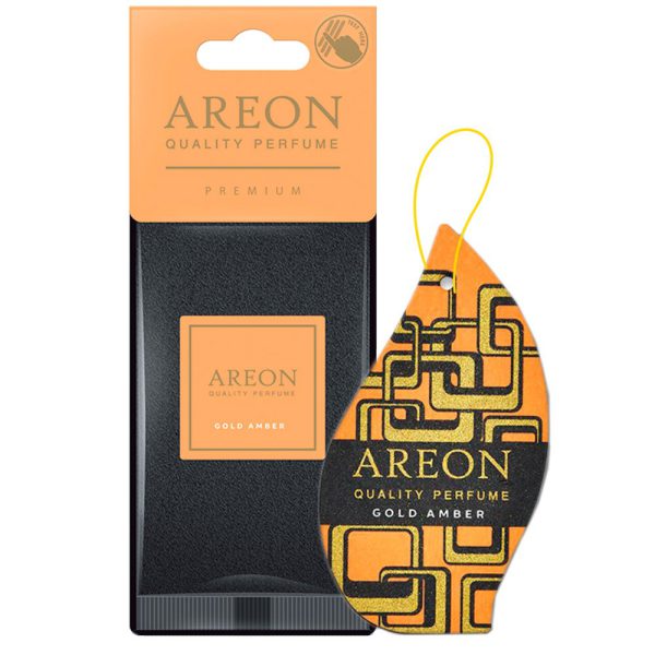 Aromatizante para Carros Premium Gold Amber AREON-973908