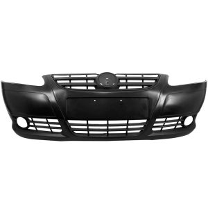 Para-Choque Dianteiro Preto com Furo para Volkswagen Fox/Space Fox 2008 a 2010 LOMA-703