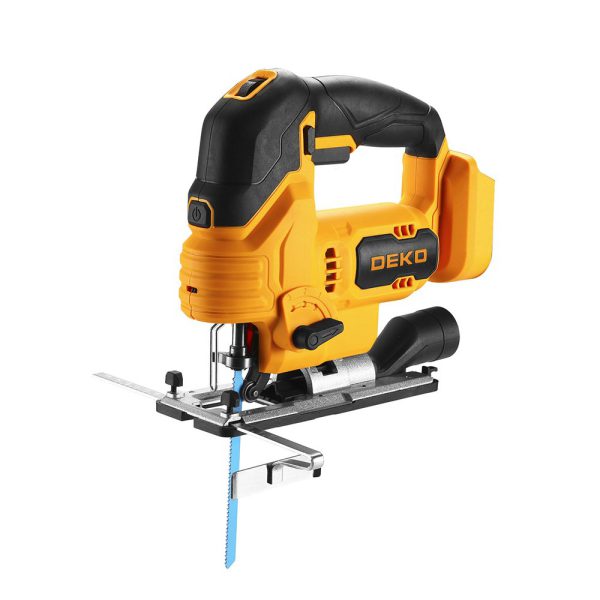 Serra Tico Tico 20V com Ação Pendular Guia Laser e Luz LED sem Bateria DEKO-DKJS20Q1Y-S0