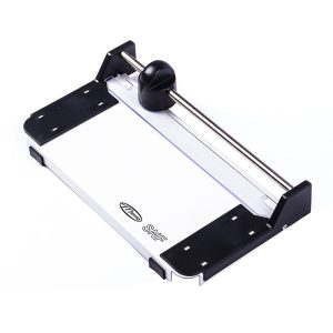 Serrilhadeira Branca de Papel SNF 230mm 3 Folhas com Tampa MENNO-498