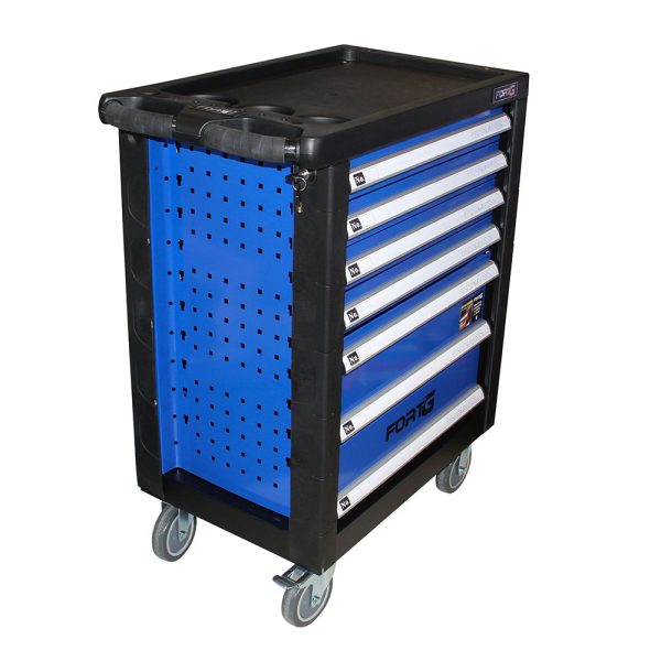 Carrinho para Ferramentas Azul com 7 Gavetas FORTGPRO-FG6103S