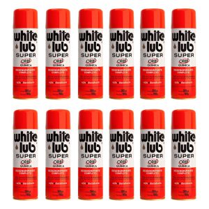 Kit Desengripante Spray White Lub Super 300ml com 12 Unidades ORBI-k28