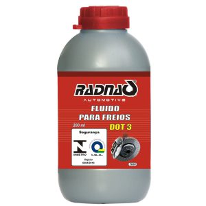 Fluido para Freios DOT3 200ml RADNAQ-RQ7030-01A