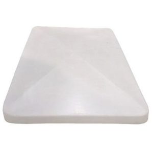 Tampa Branca Inteira para Carro Cuba Metálico 300L/3,4kg BRALIMPIA-EM301