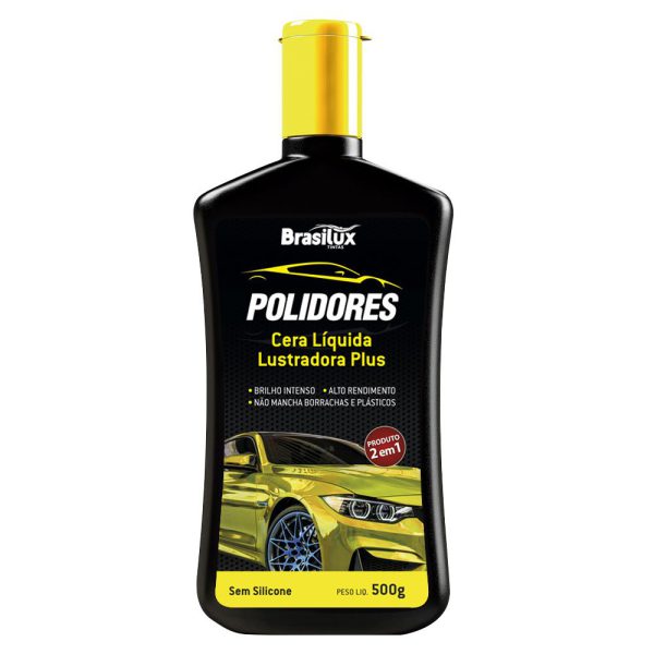 Cera Líquida Lustradora Plus 500gr BRASILUX-PO085000552