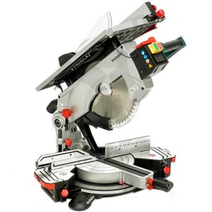 Serra Esquadria e Bancada Industrial 1600W 12 POL 305x30MM 220V com Acessórios METABO-KGT305M