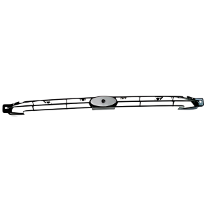 Grade Para-choque Preto Ford Escort 1997 a 2003 LOMA-LHT-01031049