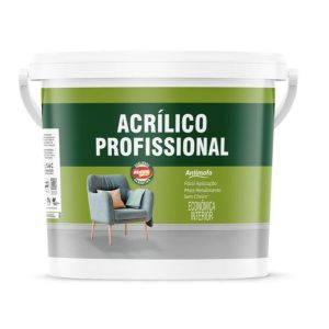 Tinta Acrílica Profissional Branco Fosco 18L MAZA-29579