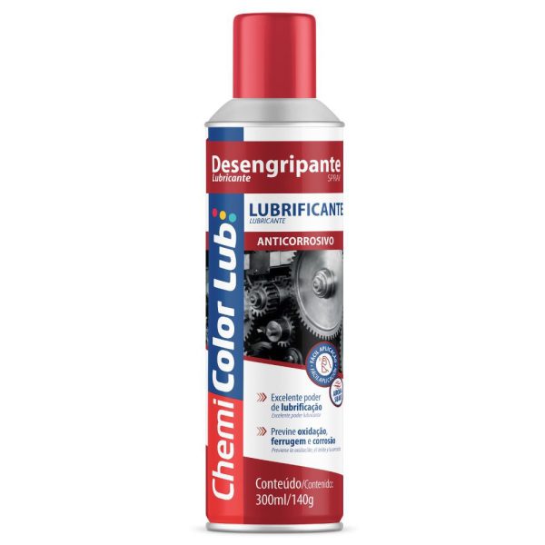 Desengripante Lubrificação e Proteção 300mL 140g CHEMICOLOR-0680449