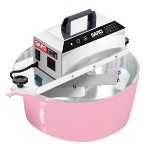 Misturador Elétrico Rosa 5Kg 130W Bivolt com Regulador de Velocidade SARO-PA10RRO
