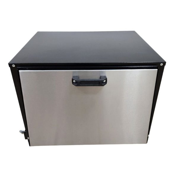 Forno Médio Preto FRG-13 Alta Pressão 80L para Fogão com Tampa Inox CEFAZ- FRG-13