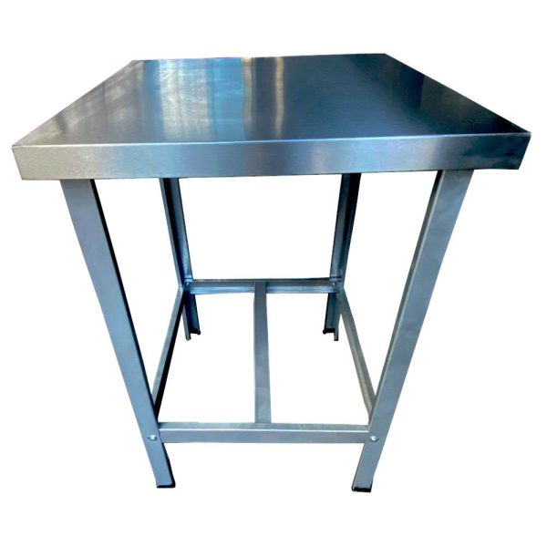 Mesa de Serviço MSI-01 60 x 60cm em Aço com 1 Travessa CEFAZ-MSI-01