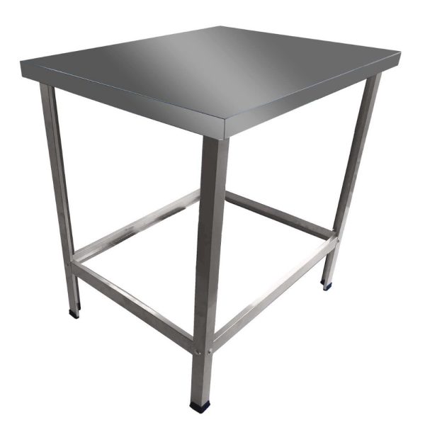 Mesa de Serviço Slim MSIS-12 55 x 60cm em Aço sem Travessa CEFAZ-MSIS-12