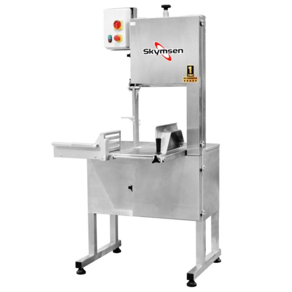 Serra Fita para Carne Inox SFL-315HD 3150mm 2CV 220V com Empurrador e Regulador de Corte SKYMSEN-622150