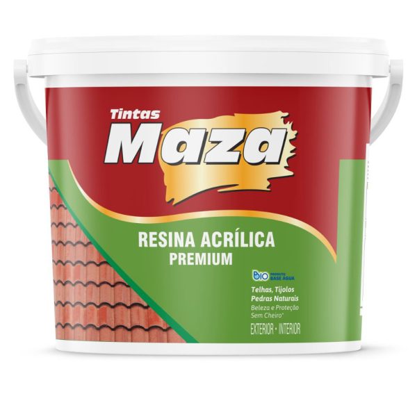 Resina Acrílica Premium Base Água Pérola 18L MAZA-29521