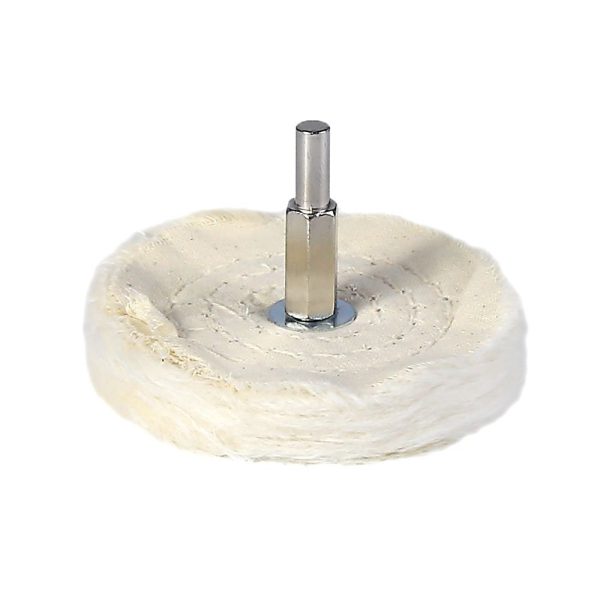 Roda de Pano para Polimento com Haste 3 Pol. FORTGPRO-FG7005C