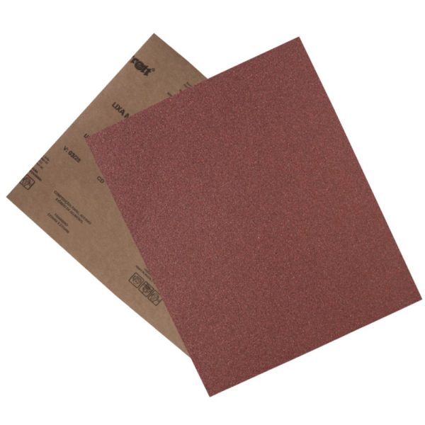 Folha de Lixa 225x275mm Grão 80 para Massa STARRETT-FLM80