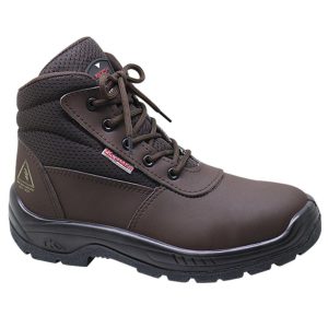 Botina de Segurança 45M Adventure Marrom com Cadarço N°42 KADESH-45MPVC21-42