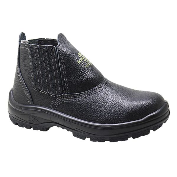 Bota de Impacto de Segurança 2500 Preta com Cadarço sem Bico de Ferro N°41 KADESH-EL2500CPT21-41