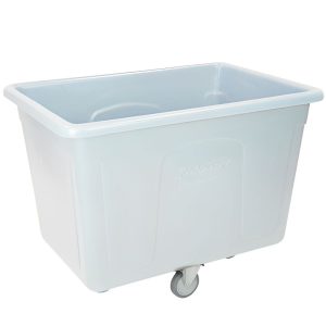 Carro Cuba Branco 116 x 80 x 115cm 400L Sem Tampa BRALIMPIA-C400BR