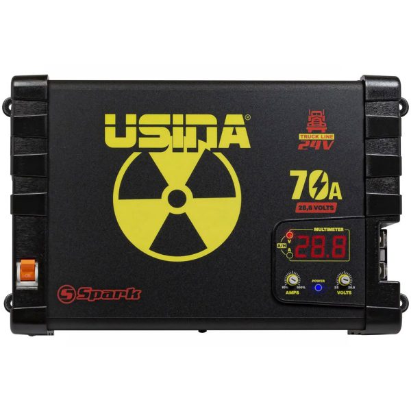 Fonte e Carregador Automotivo Truck Line 70A 28,8V Bivolt Automático 110/220V USINA-31250547