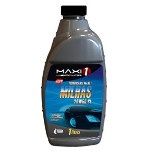 Óleo Lubrificante Base Mineral 20W50 Milhas 1L MAXI 1-0000000000406
