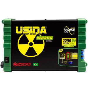 Inversor de Tensão Senoidal Pura 1200W 220V 2ª Geração USINA-313404