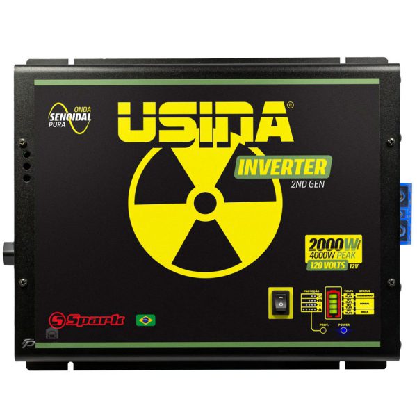 Inversor de Tensão Senoidal Pura 2000W 120V USINA-31340485