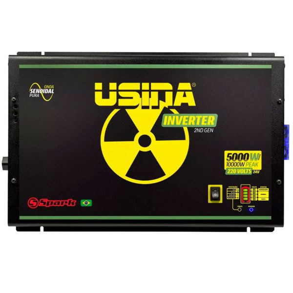 Inversor de Tensão 5000W Onda Senoidal Pura 220 V USINA-31340551