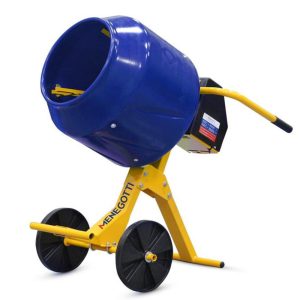 Betoneira Compacta 130 Litros 1/2 CV 4 Polos 220V Azul MENEGOTTI-40014