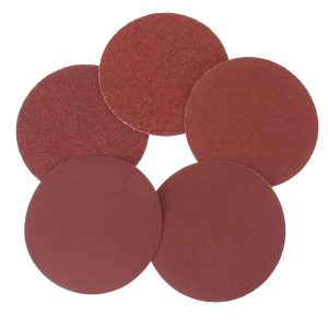 Jogo de Discos de Lixa em Óxido de Alumínio 125mm com 5 Peças FORTGPRO-FG7084C