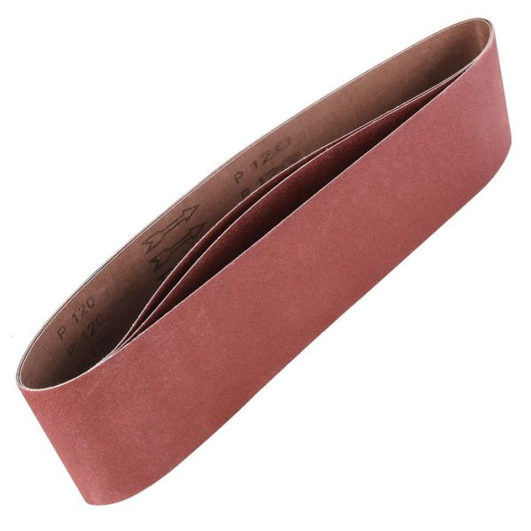 Lixa de Cinta em Óxido de Alumínio 100x915mm Grão 120 com 3 peças FORTGPRO-FG7081C